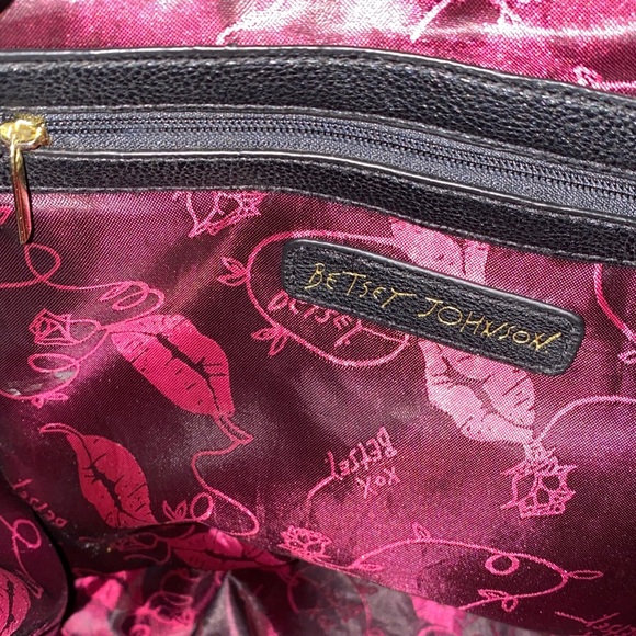 Betsey Johnson Emoji Patterned Backpack - Picture 13 of 14